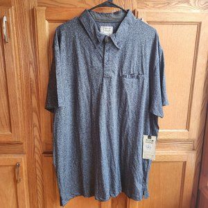 🆕️ Alexander Julian Colours Men's Blue Polo Shirt Size 2X NWT